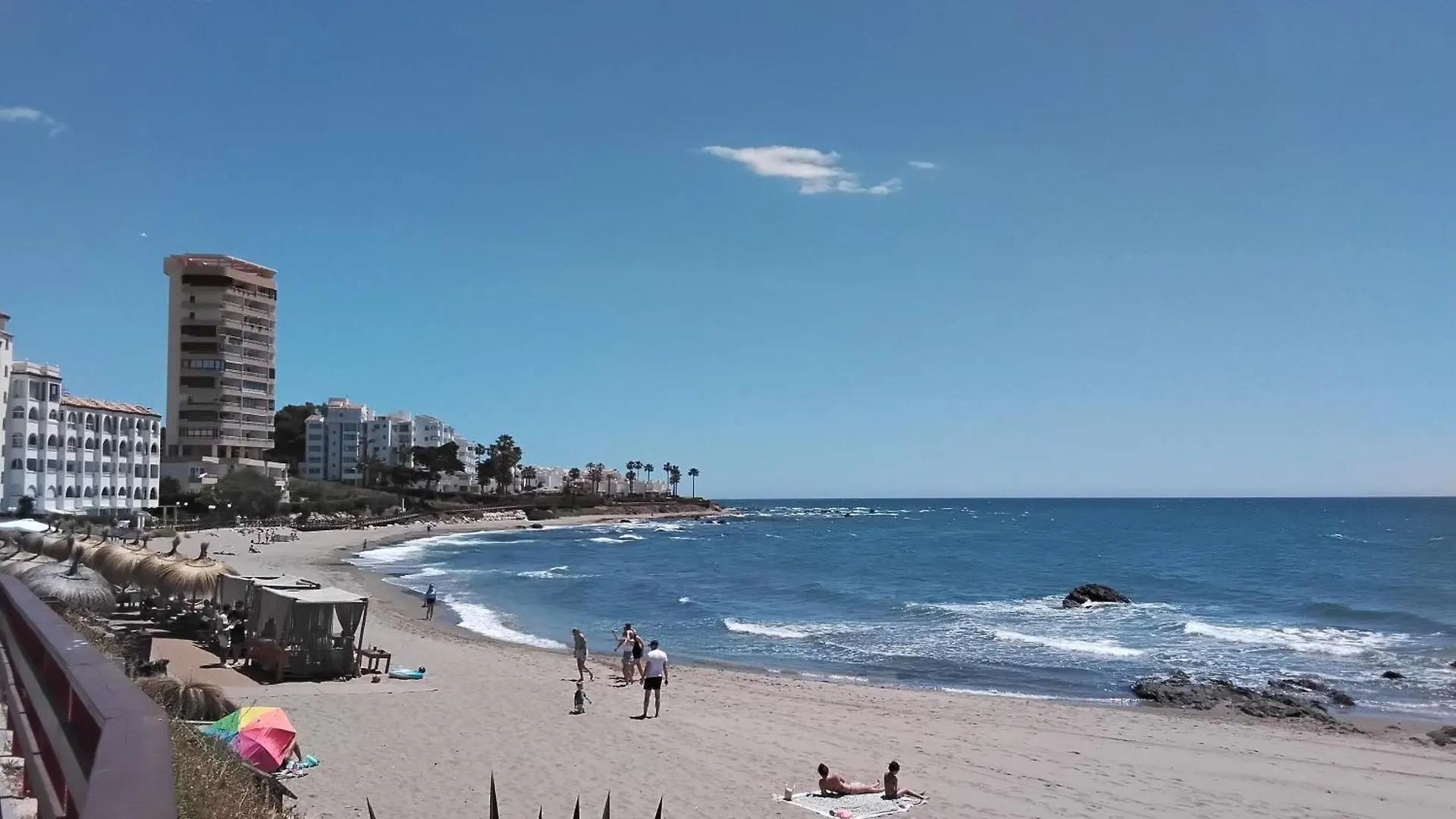Island Of Riviera Golf Beach Mijas Costa Malaga Spain